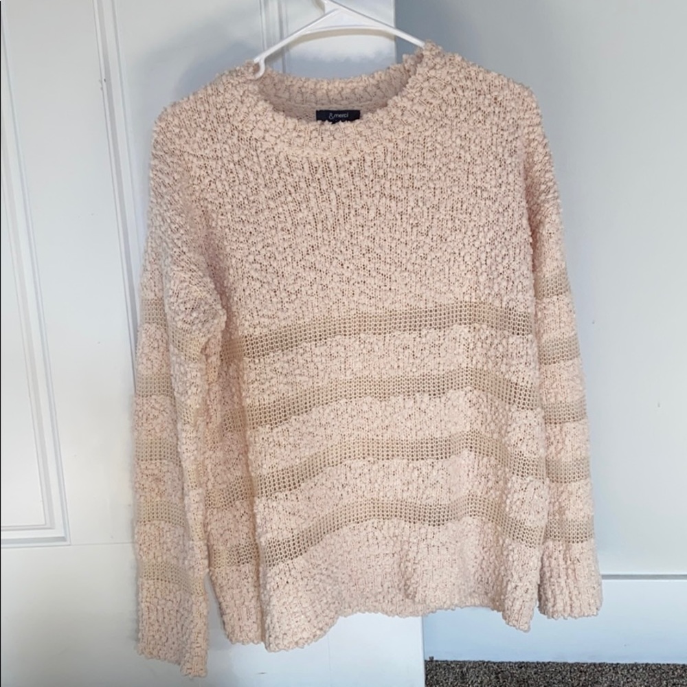 12th Tribe popcorn sweater